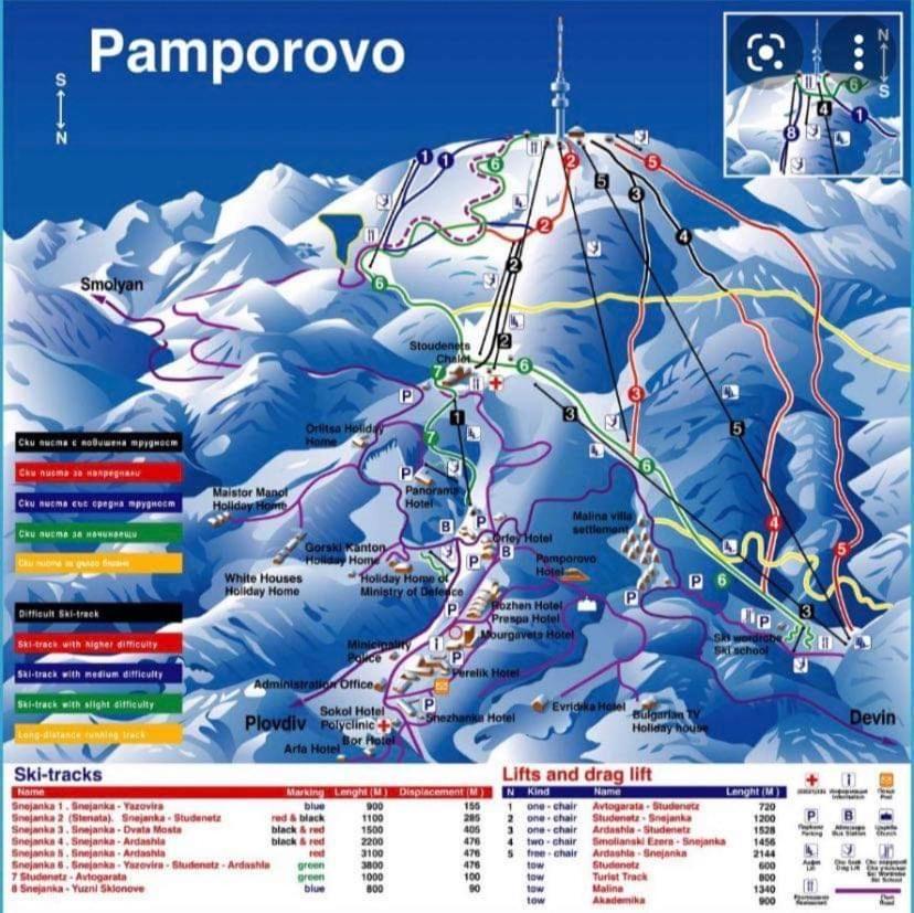 Pamporovo Apartment The Castle Екстер'єр фото